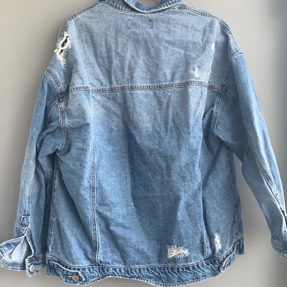 Distressed Jean Jacket - Picture 2 of 2